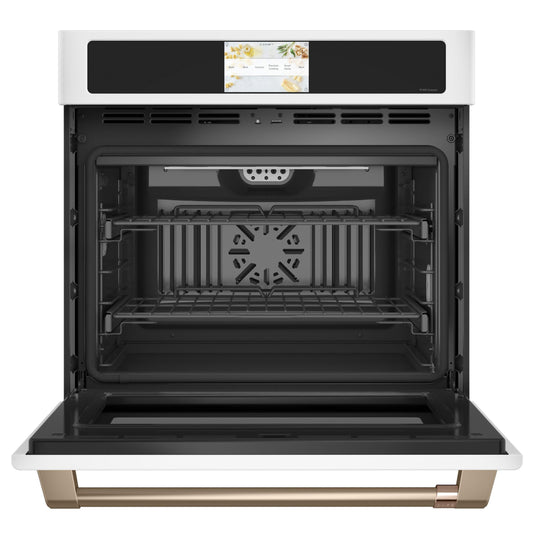 CAFE CTS90DP4NW2 CAFé Professional Series 30" Smart Built-In Convection Single Wall Oven White - CTS90DP4NW2