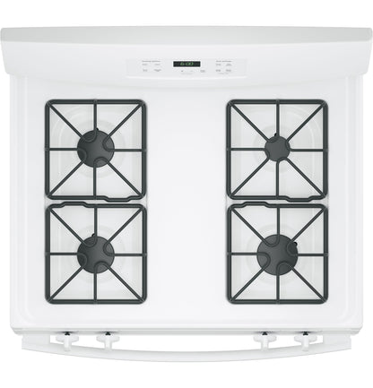 GE APPLIANCES JGBS60DEKWW GE® 30" Free-Standing Gas Range White - JGBS60DEKWW