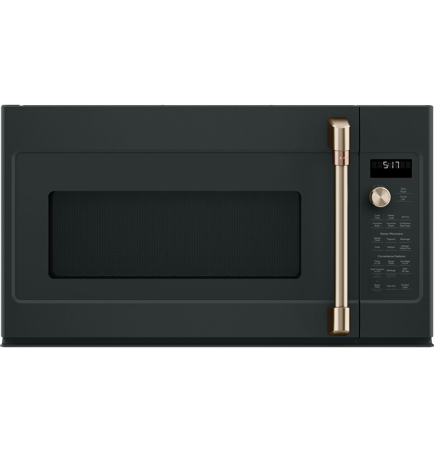 CAFE CVM517P3RD1 CAFé 1.7 Cu. Ft. Convection Over-the-Range Microwave Oven Black - CVM517P3RD1