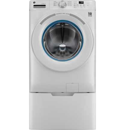 GE APPLIANCES GFW350SSYWW GE® ENERGY STAR® 4.6 cu. ft. Capacity Smart Front Load Washer with UltraFresh Vent System with OdorBlock™ White - GFW350SSYWW