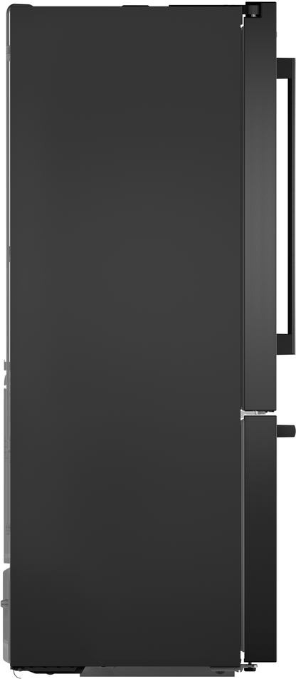 BOSCH B36CD52SNB 500 Series, French Door Bottom freezer, multi door, 36'', Black inox-antifingerprint, Total No Frost Black in Stainless Steel - B36CD52SNB
