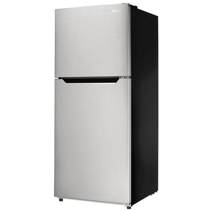 DANBY Danby 10.1 cu. ft. Top Mount Apartment Size Fridge in Stainless Steel Look in Stainless Steel - DFF101B1BSLDB