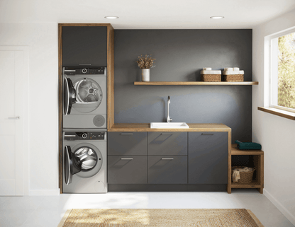 BOSCH WQB245AXUC 800 Series, heat pump dryer, Silver inox Silver