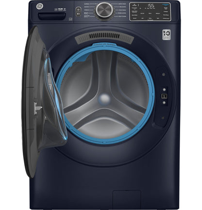 GE APPLIANCES GFW550SPRRS GE® ENERGY STAR® 4.8 cu. ft. Capacity Smart Front Load Washer with UltraFresh Vent System with OdorBlock™ and Sanitize w/Oxi Blue - GFW550SPRRS