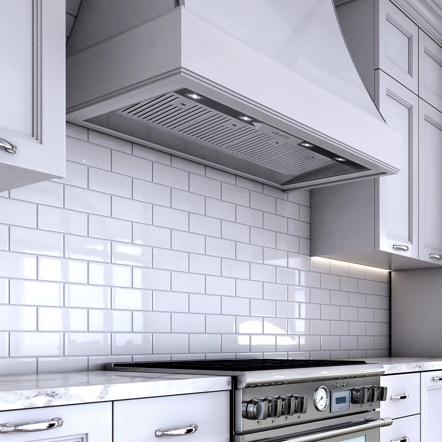 XO APPLIANCE XOIL4819KSE 48" 1000 CFM Insert Hood Liner in Stainless Steel - XOIL4819KSE