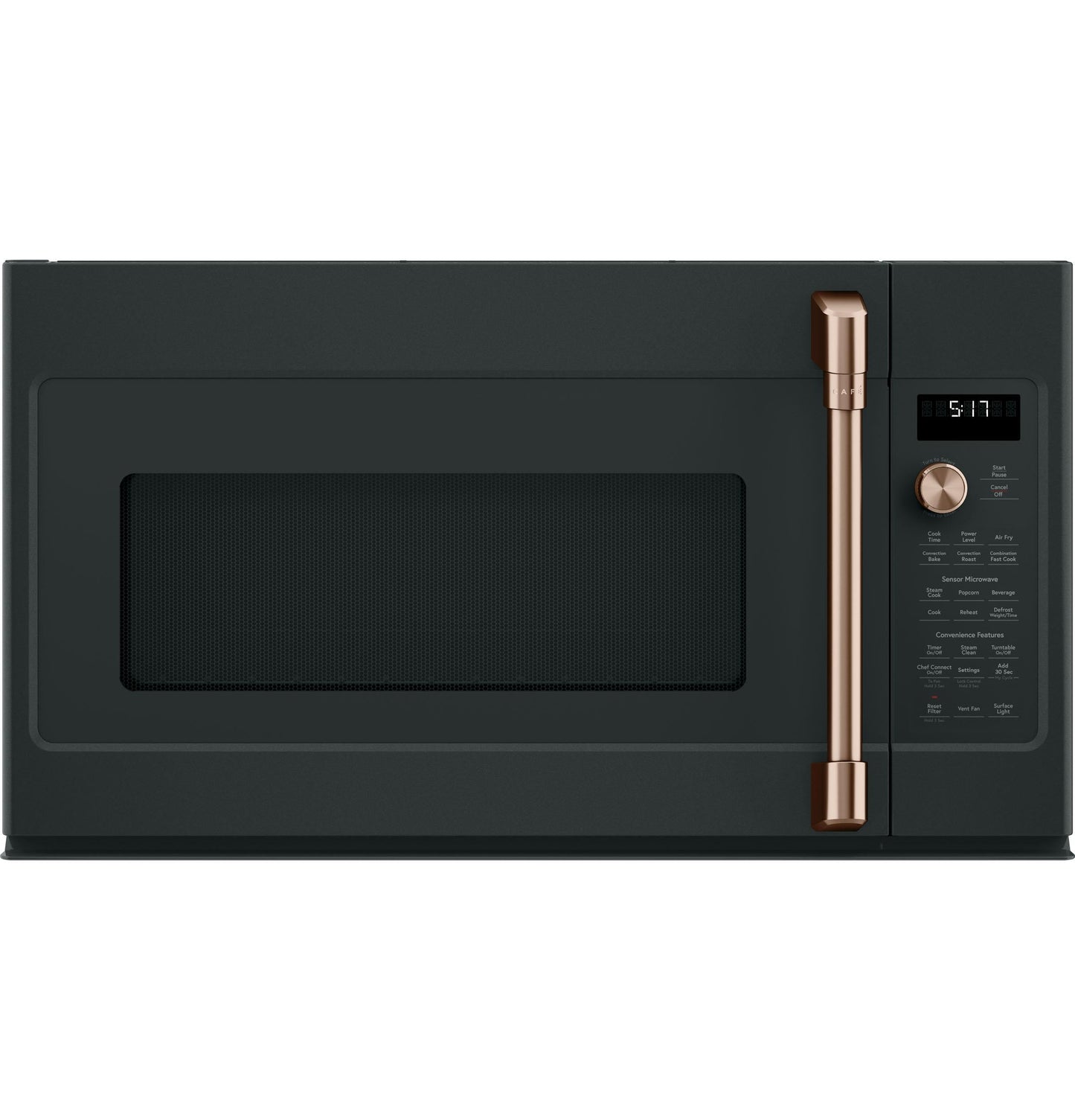 CAFE CVM517P3RD1 CAFé 1.7 Cu. Ft. Convection Over-the-Range Microwave Oven Black - CVM517P3RD1