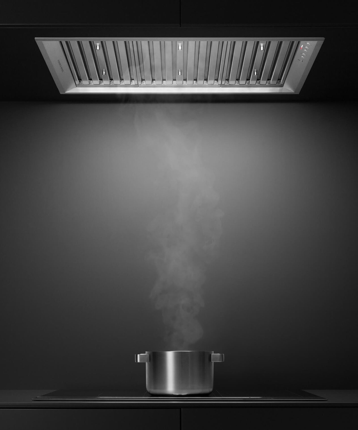 FISHER & PAYKEL HPB361912N 36" Series 9 Integrated Insert Range Hood in Stainless Steel - HPB361912N