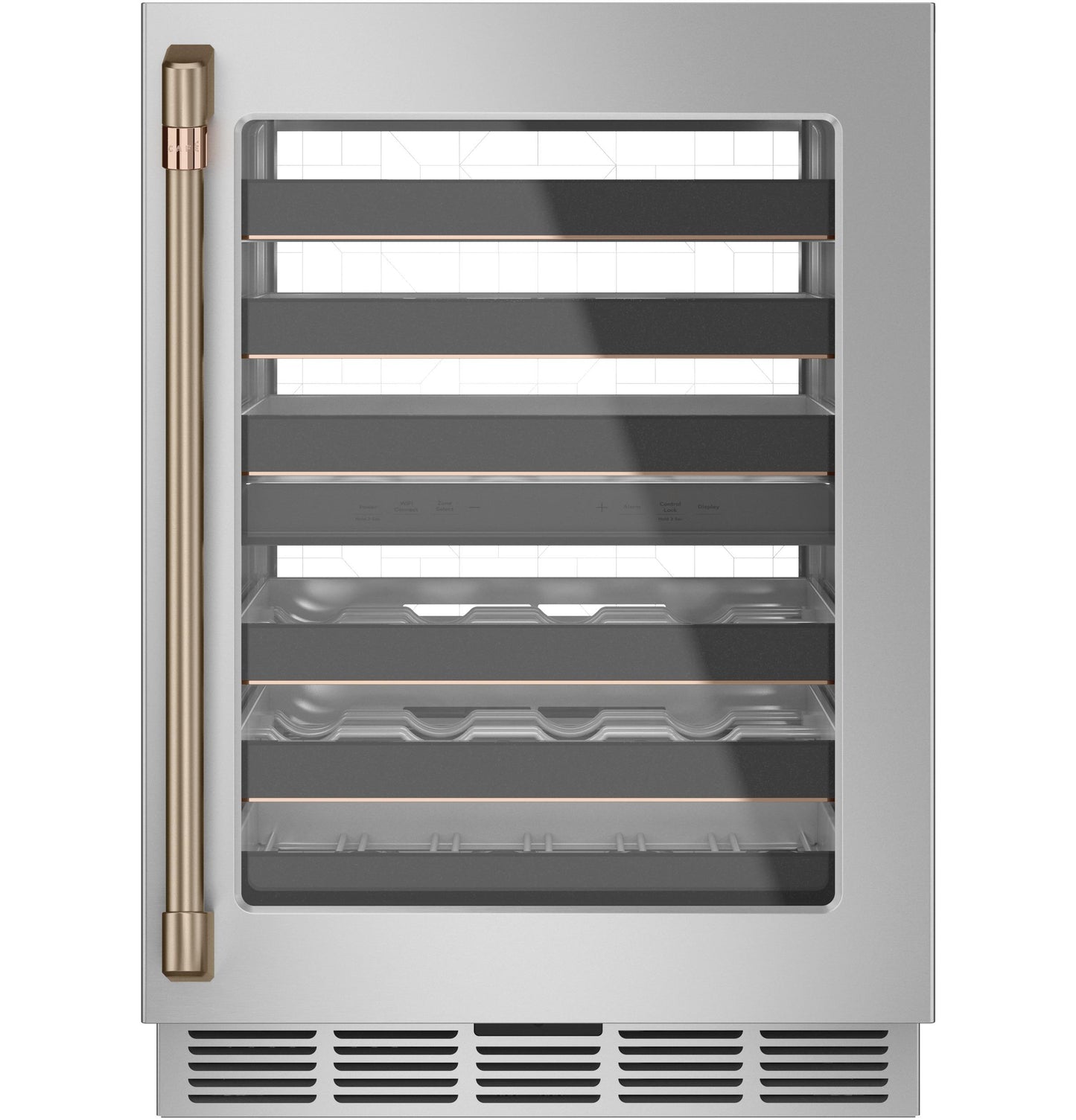 CAFE CCP06DP2PS1 CAFéWine Center in Stainless Steel - CCP06DP2PS1