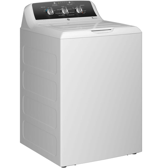 GE APPLIANCES GE 4.3 cu. ft. Capacity Washer with in Stainless Steel Basket,5-yr Limited Warranty White - GTW525ACWWB