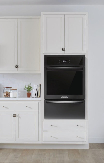 FRIGIDAIRE GCWG2438AB 24" Single Gas Wall Oven with Air Fry Black - GCWG2438AB