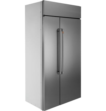 CAFE CSB42WP2NS1 CAFé 42" Smart Built-In Side-by-Side Refrigerator in Stainless Steel - CSB42WP2NS1