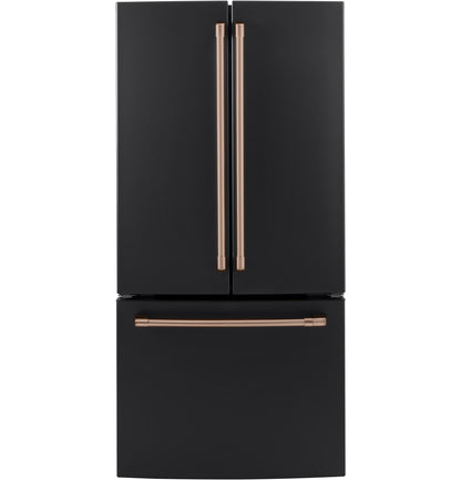 CAFE CWE19SP2NS1 CAFé™ ENERGY STAR® 18.6 Cu. Ft. Counter-Depth French-Door Refrigerator in Stainless Steel - CWE19SP2NS1