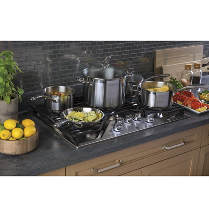 GE APPLIANCES PGP7030SLSS GE Profile™ 30" Built-In Gas Cooktop with 5 Burners in Stainless Steel - PGP7030SLSS