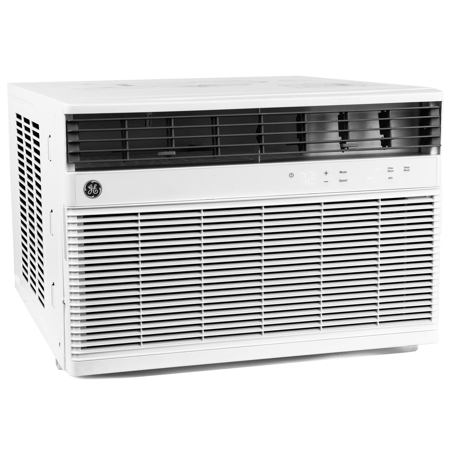 GE APPLIANCES AWGH08WWF GE® 8,000 BTU Smart Heat/Cool Electronic Window Air Conditioner for Medium Rooms up to 350 sq. ft. White - AWGH08WWF