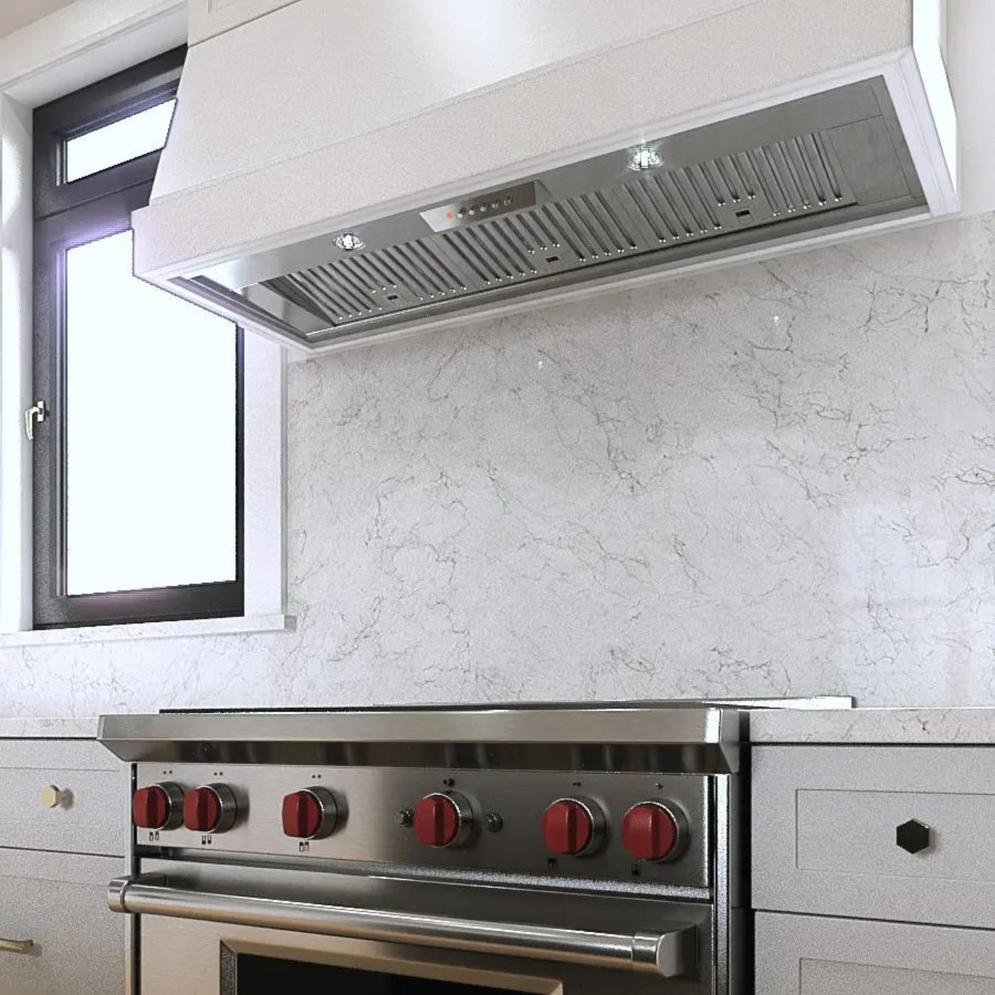 XO APPLIANCE XOI4515KSE 45" 1000 CFM Pro Insert only 15" Deep For Custom Built Hood, in Stainless Steel - XOI4515KSE