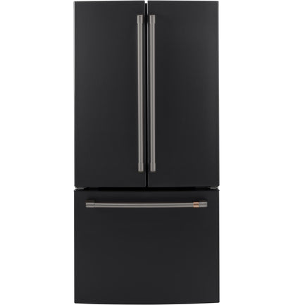 CAFE CWE19SP2NS1 CAFé™ ENERGY STAR® 18.6 Cu. Ft. Counter-Depth French-Door Refrigerator in Stainless Steel - CWE19SP2NS1