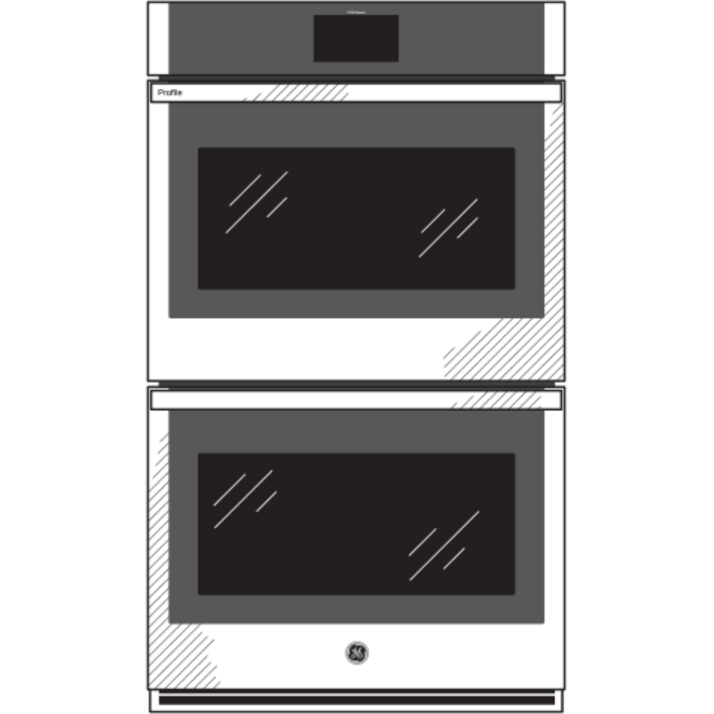 GE APPLIANCES PTD7000SNSS GE Profile™ 30" Smart Built-In Convection Double Wall Oven with No Preheat Air Fry and Precision Cooking in Stainless Steel - PTD7000SNSS