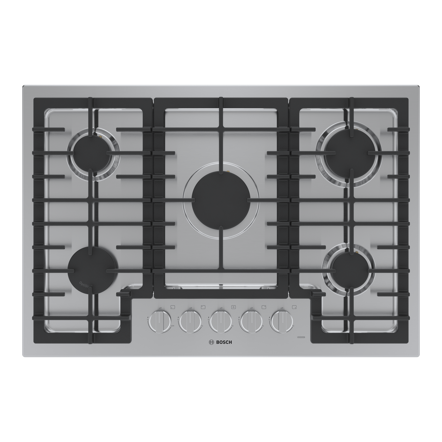 BOSCH NGM5059UC 500 Series, Gas hob, 30'' in Stainless Steel - NGM5059UC