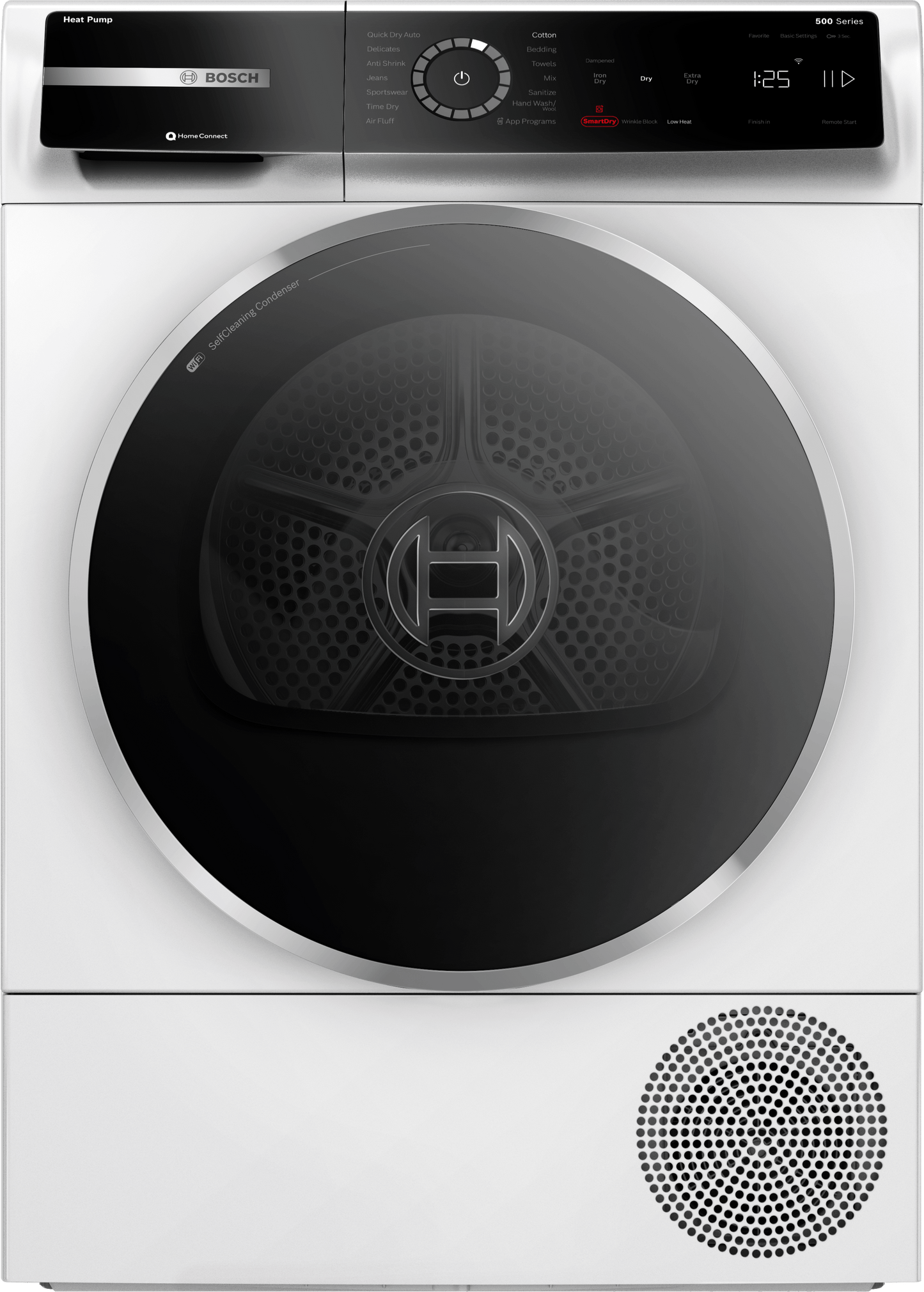 BOSCH WQB245B0UC 500 Series, heat pump dryerin White - WQB245B0UC