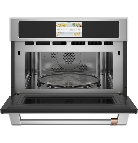 CAFE  27" Custom Speed Cook Oven with 120V Advantium Technology in Stainless Steel - CSB912P2VS1