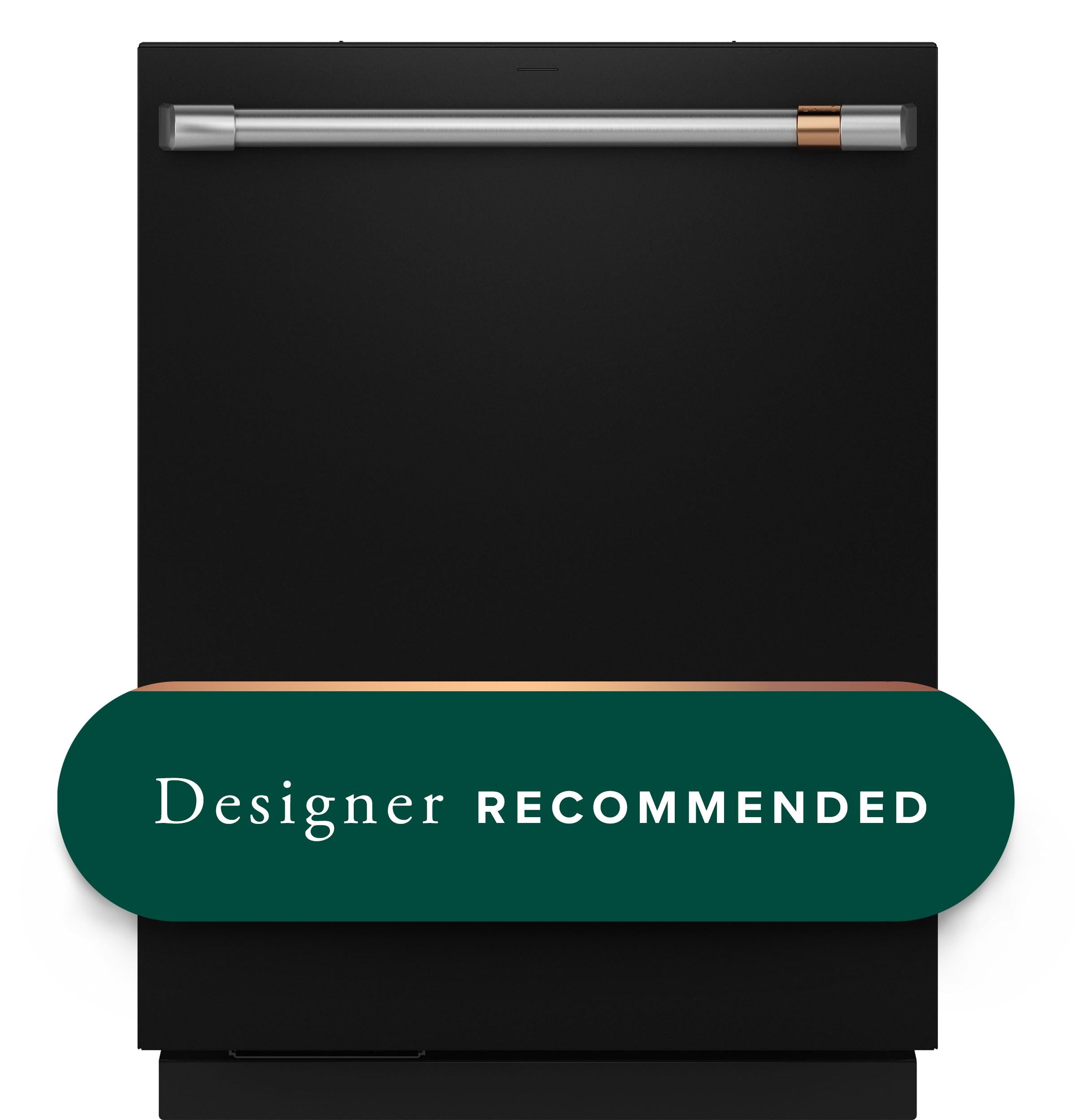 CAFE  CustomFit ENERGY STAR Stainless Interior Smart Dishwasher with Ultra Wash Top Rack and Dual Convection Ultra Dry, LED Lights, 39 dBA Black - CDT888P3VD1