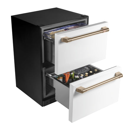 CAFE CDE06RP4NW2 CAFé 5.7 Cu. Ft. Built-In Dual-Drawer Refrigerator White - CDE06RP4NW2