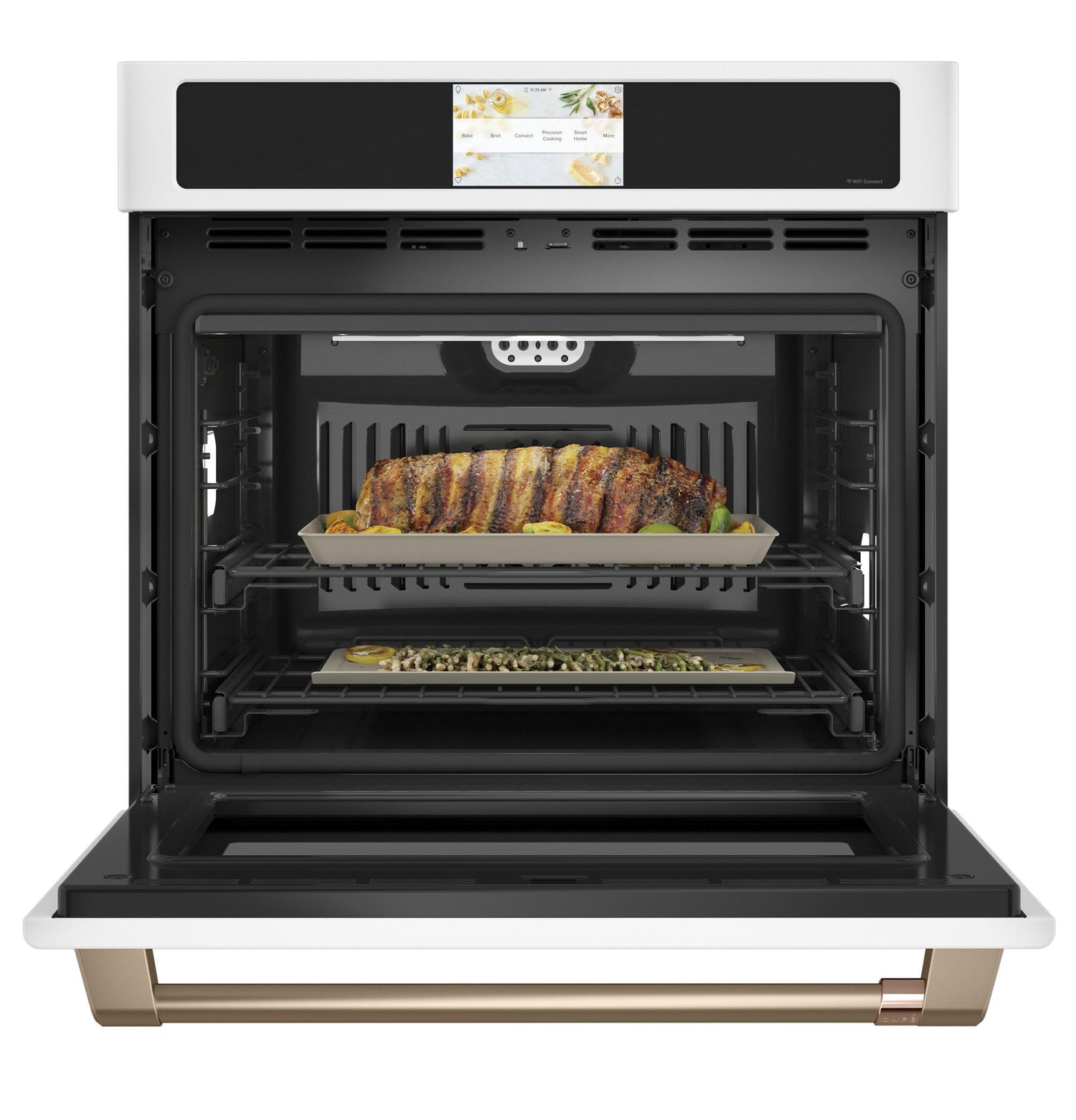 CAFE CTS90DP4NW2 CAFé Professional Series 30" Smart Built-In Convection Single Wall Oven White - CTS90DP4NW2