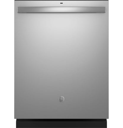 GE APPLIANCES GDT595HYYFS GE® ENERGY STAR® Top Control Hybrid Tub Dishwasher with Third Rack, Bottle Jets, Dry Boost & 50 dBA in Stainless Steel - GDT595HYYFS