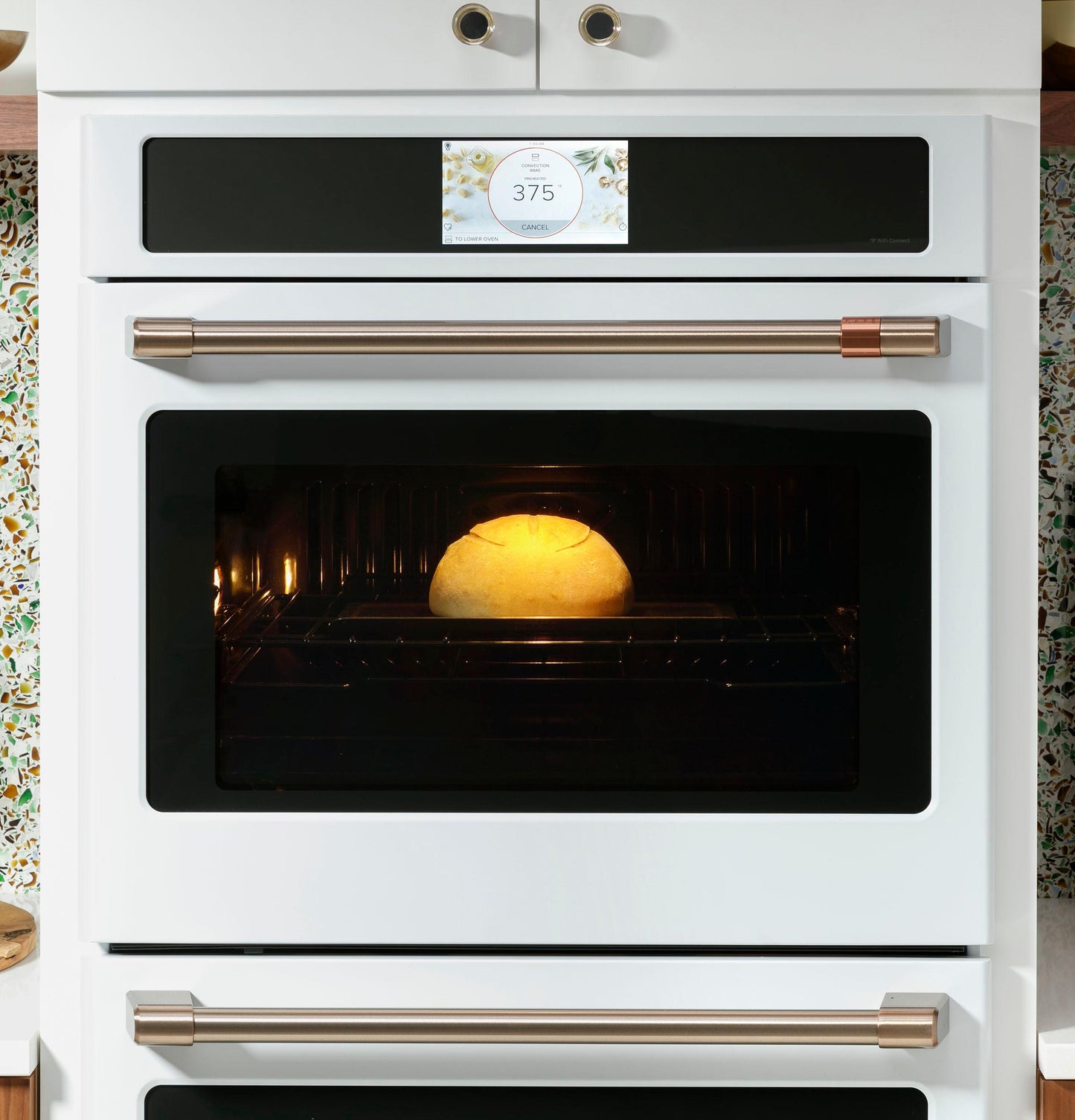 CAFE CTD90DP4NW2 CAFé Professional Series 30" Smart Built-In Convection Double Wall Oven in White - CTD90DP4NW2