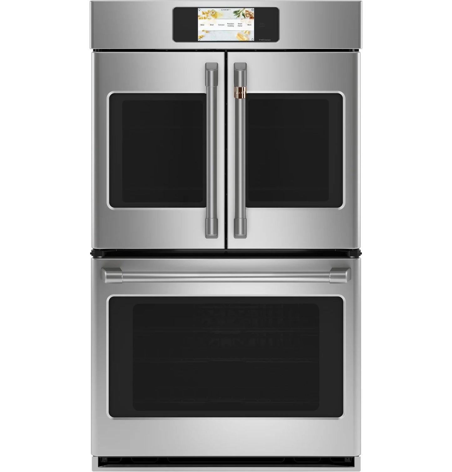 CAFE  CAFéProfessional Series 30" Smart Built-In Convection French-Door Double Wall Oven in Stainless Steel - CTD90FP2NS1