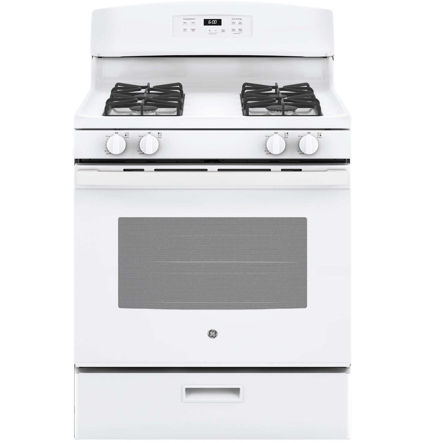 GE APPLIANCES JGBS60DEKWW GE® 30" Free-Standing Gas Range White - JGBS60DEKWW