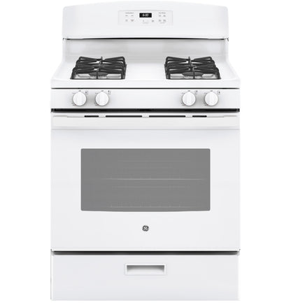 GE APPLIANCES JGBS60DEKWW GE® 30" Free-Standing Gas Range White - JGBS60DEKWW