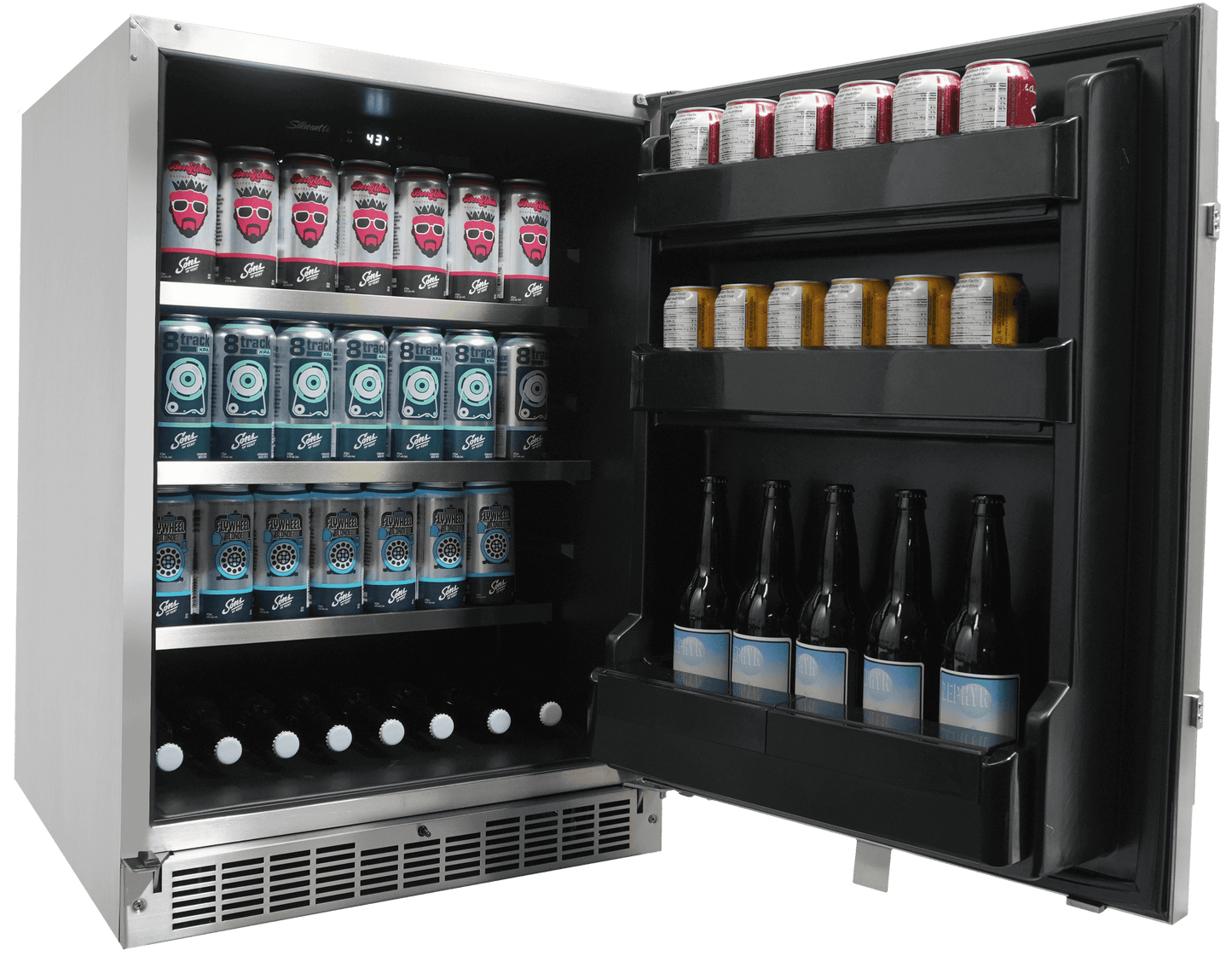 SILHOUETTE Silhouette 5.5 Cu. Ft. Built-in Outdoor All Fridge in Stainless Steel - DAR055D1BSSPRO