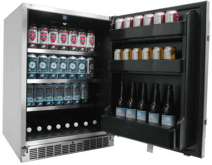 SILHOUETTE Silhouette 5.5 Cu. Ft. Built-in Outdoor All Fridge in Stainless Steel - DAR055D1BSSPRO