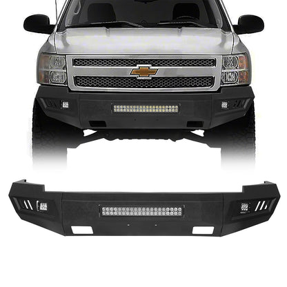 Hooke Road Front Bumper HR(07-13 Chevy Silverado 1500 Gen 2) - HE.9021