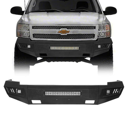 Hooke Road Front Bumper HR(07-13 Chevy Silverado 1500 Gen 2) - HE.9021