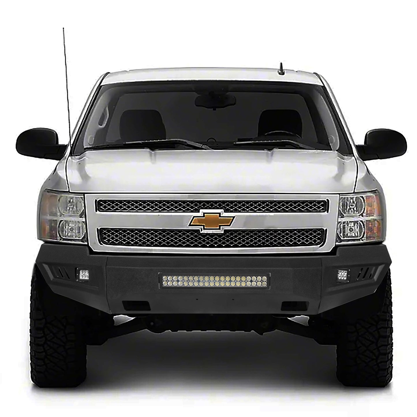 Hooke Road Front Bumper HR(07-13 Chevy Silverado 1500 Gen 2) - HE.9021