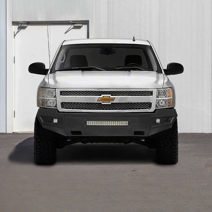 Hooke Road Front Bumper HR(07-13 Chevy Silverado 1500 Gen 2) - HE.9021