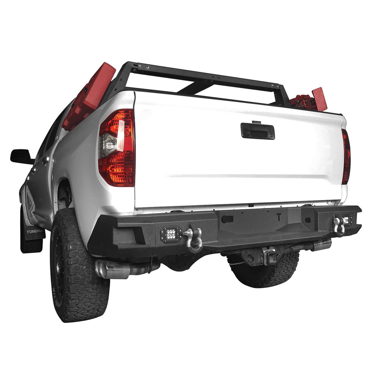 Hooke Road Front Bumper & Back Bumper & Roof Rack(14-21 Toyota Tundra Crewmax) - HE.5001&HE.5003&HE.5004