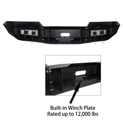 Hooke Road HR Front Bumper (04-08 Ford F-150) - HE.8000A+HE.8000B