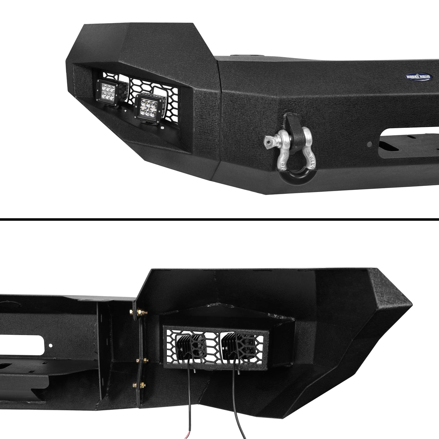 Hooke Road HR Front Bumper (04-08 Ford F-150) - HE.8000A+HE.8000B