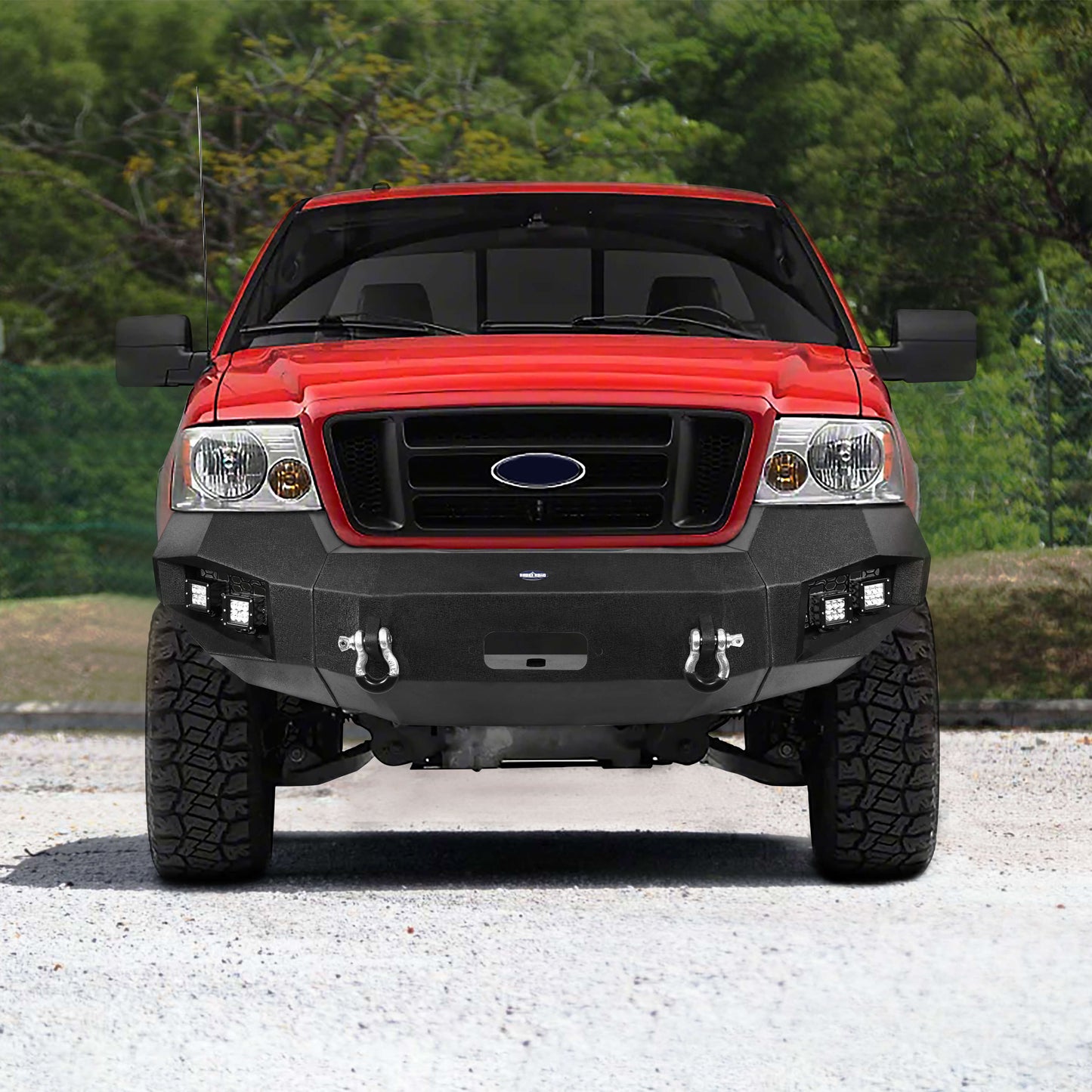 Hooke Road HR Front Bumper (04-08 Ford F-150) - HE.8000A+HE.8000B