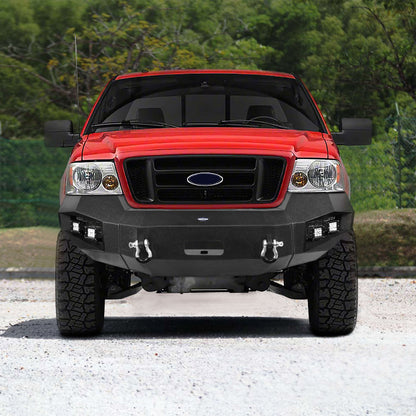 Hooke Road HR Front Bumper (04-08 Ford F-150) - HE.8000A+HE.8000B