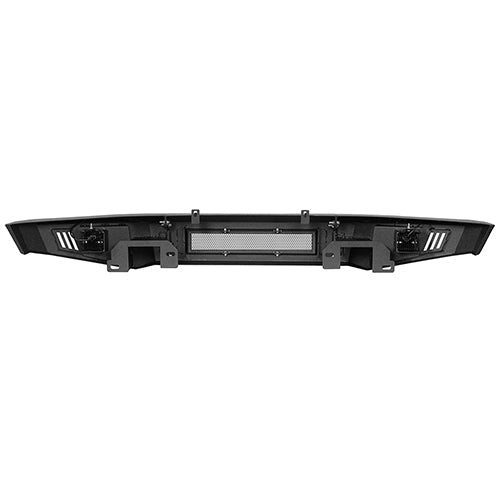 Hooke Road Full-Width Front Bumper & Rear Bumper Back Bumper(09-14 Ford F-150, Excluding Raptor)