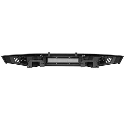 Hooke Road Full-Width Front Bumper & Rear Bumper Back Bumper(09-14 Ford F-150, Excluding Raptor)