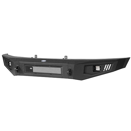Hooke Road Full-Width Front Bumper & Rear Bumper Back Bumper(09-14 Ford F-150, Excluding Raptor)