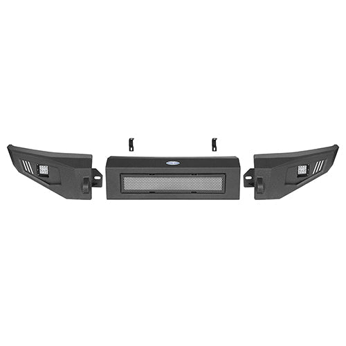 Hooke Road Full-Width Front Bumper & Rear Bumper Back Bumper(09-14 Ford F-150, Excluding Raptor)
