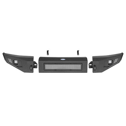 Hooke Road Full-Width Front Bumper & Rear Bumper Back Bumper(09-14 Ford F-150, Excluding Raptor)