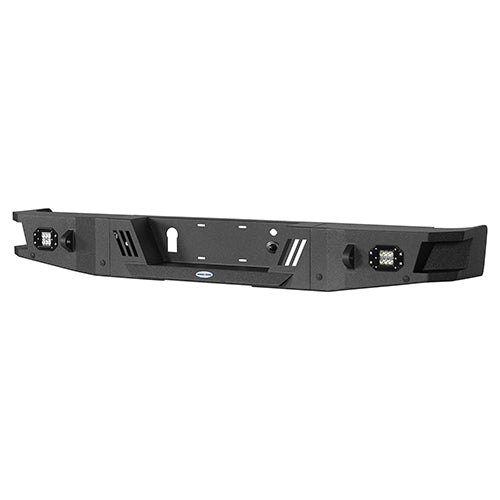 Hooke Road Full-Width Front Bumper & Rear Bumper Back Bumper(09-14 Ford F-150, Excluding Raptor)