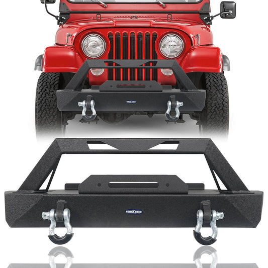 Hooke Road Front Bumper & Rear Bumper (76-86 Jeep Wrangler CJ5&CJ7) - HE.9015&HE.9016